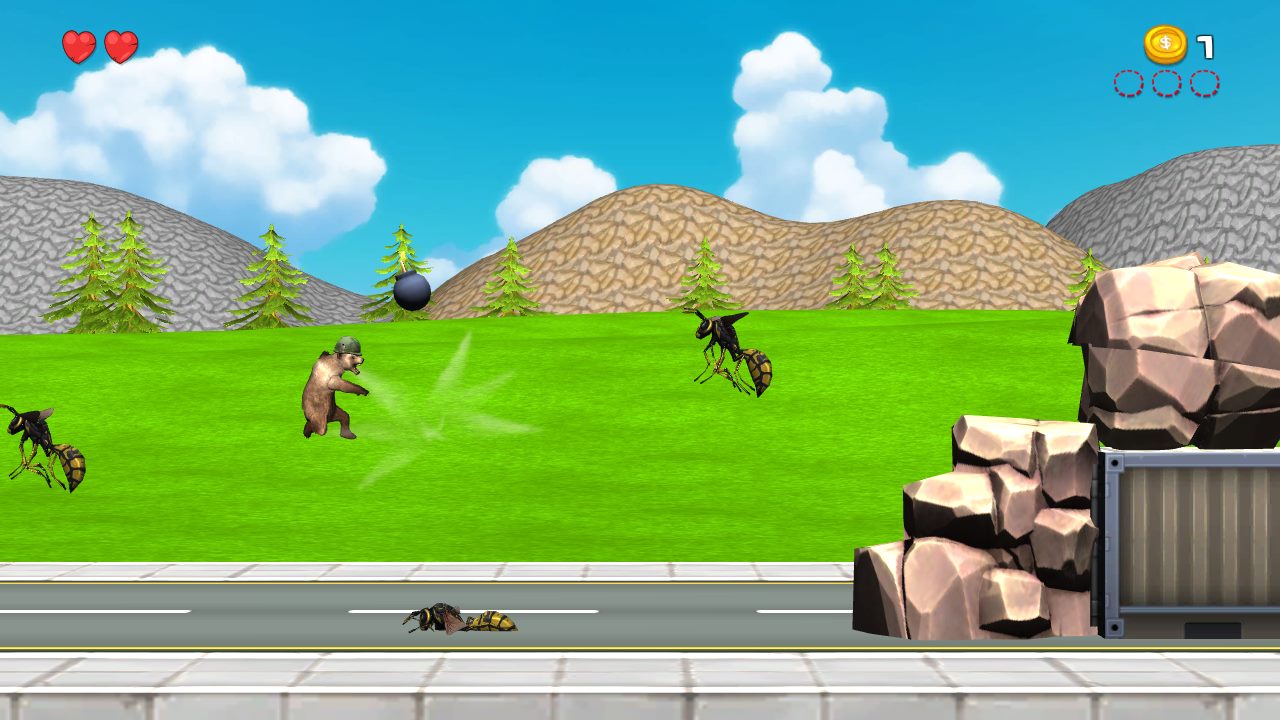 Epic Dumpster Bear, Aplicações de download da Wii U