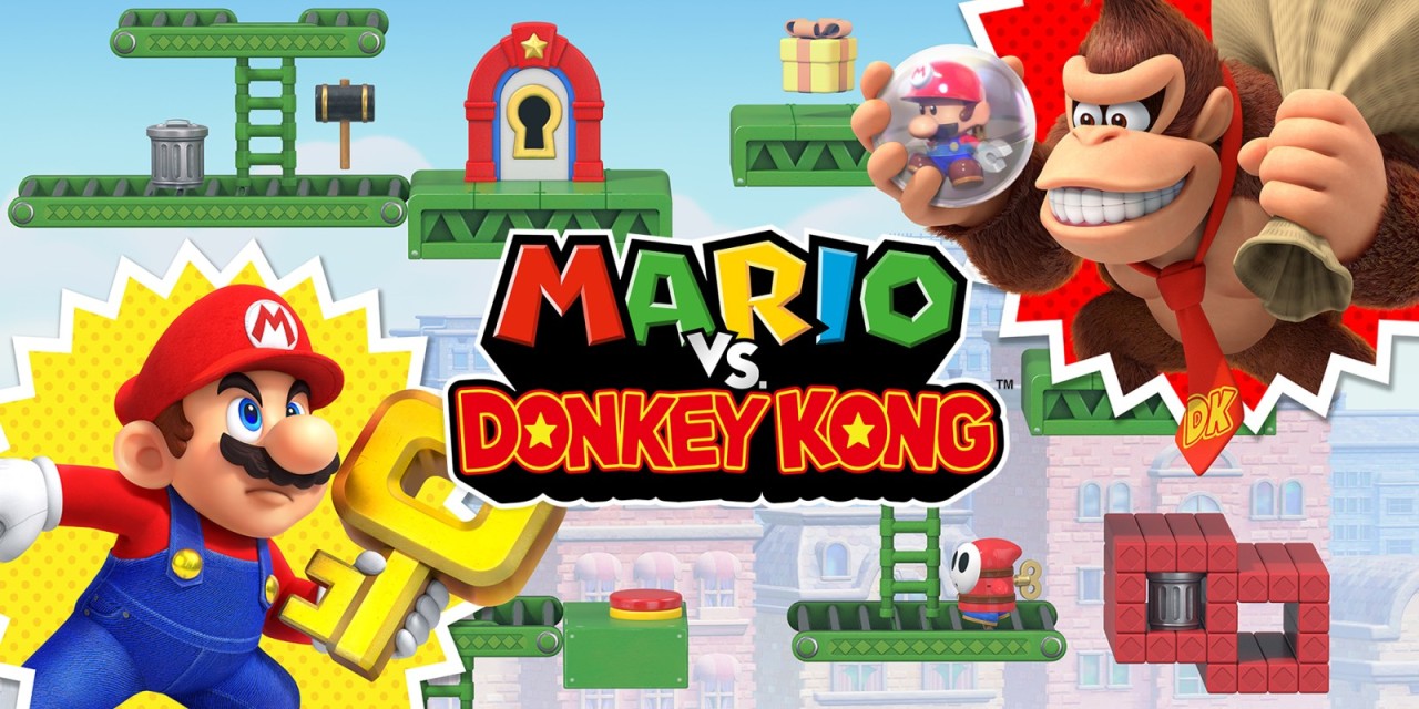 Mario vs. Donkey Kong With FREE Window Sticker (Switch) - Pre Order W/Code