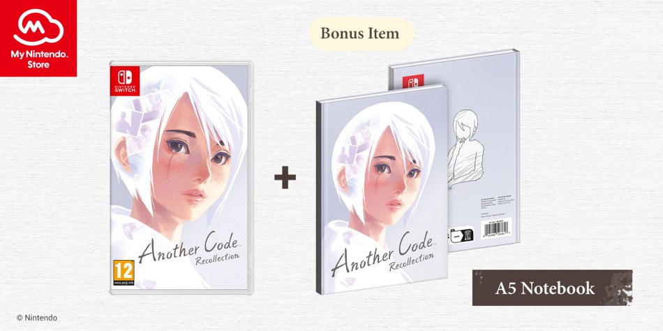 You can now pre-order Another Code: Recollection on My Nintendo Store to  receive a bonus notebook with purchase!, News