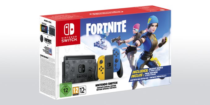 Nintendo Switch Fortnite Special Edition now available to pre