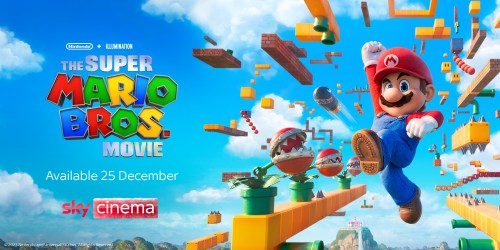 The Super Mario Bros. Movie leaps onto Sky Cinema and Now on December 25th!