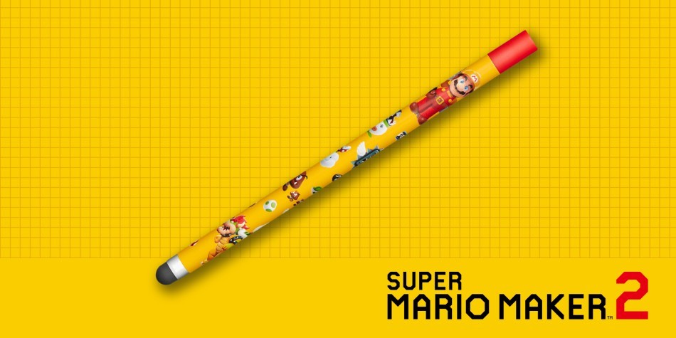 Be in with a chance of winning Nintendo Switch stylus (Super Mario Maker 2 edition) | News | Nintendo
