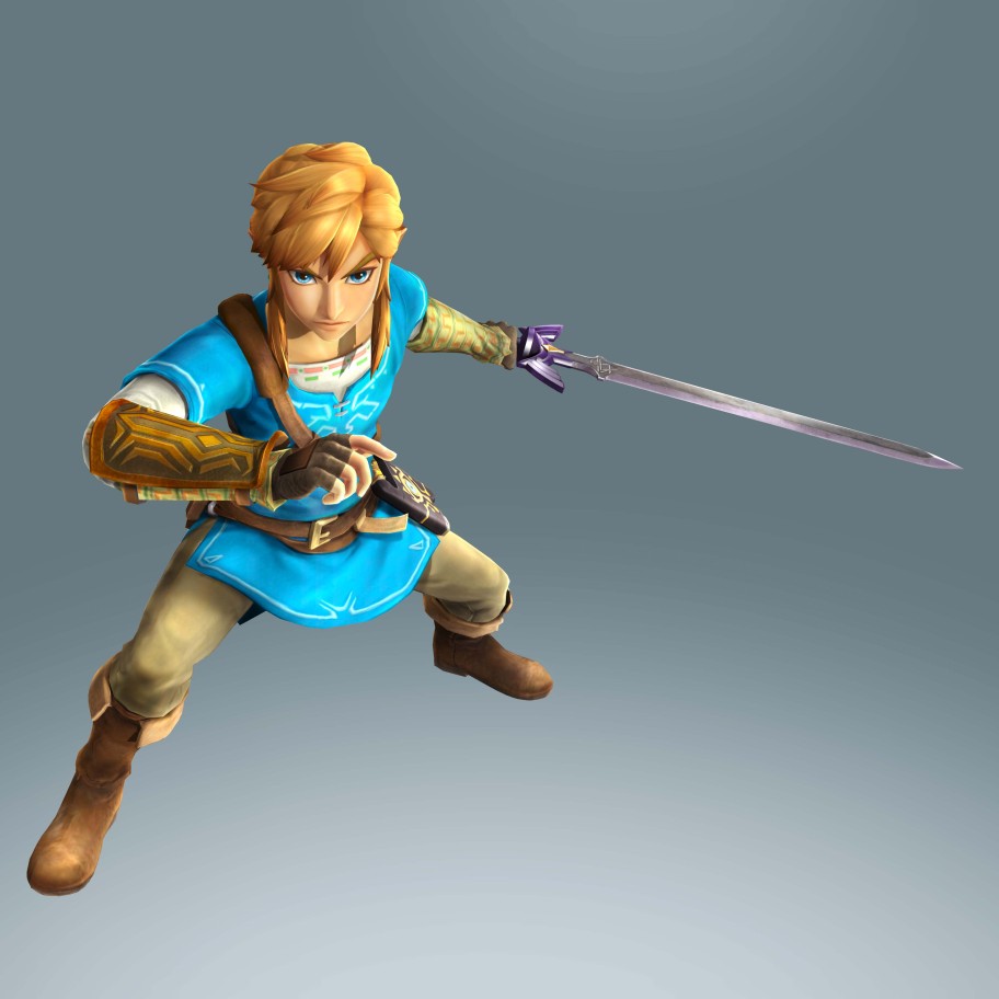 Zelda Hyrule Warriors Black Nintendo Switch OLED Skin
