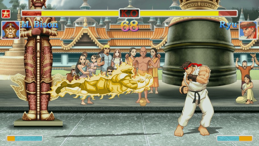 Ultra Street Fighter II Blanka's Stage Comparison (HD VS. Classic) 