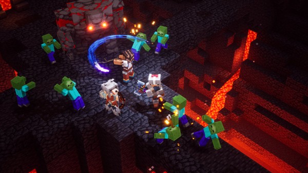 Minecraft Dungeons sera le prochain jeu à l'essai sur Nintendo