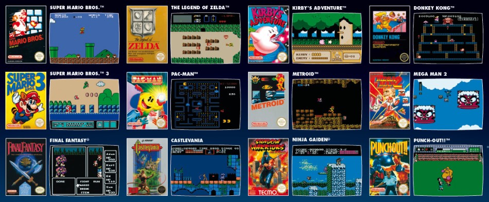 Nintendo classic mini store nes games