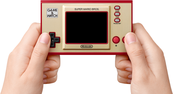 Nintendo Game & Watch: Super Mario Bros. - 35th Anniversary mini Console -  Japanese & English