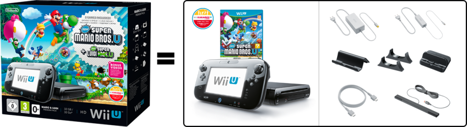 Packs des consoles, Wii U
