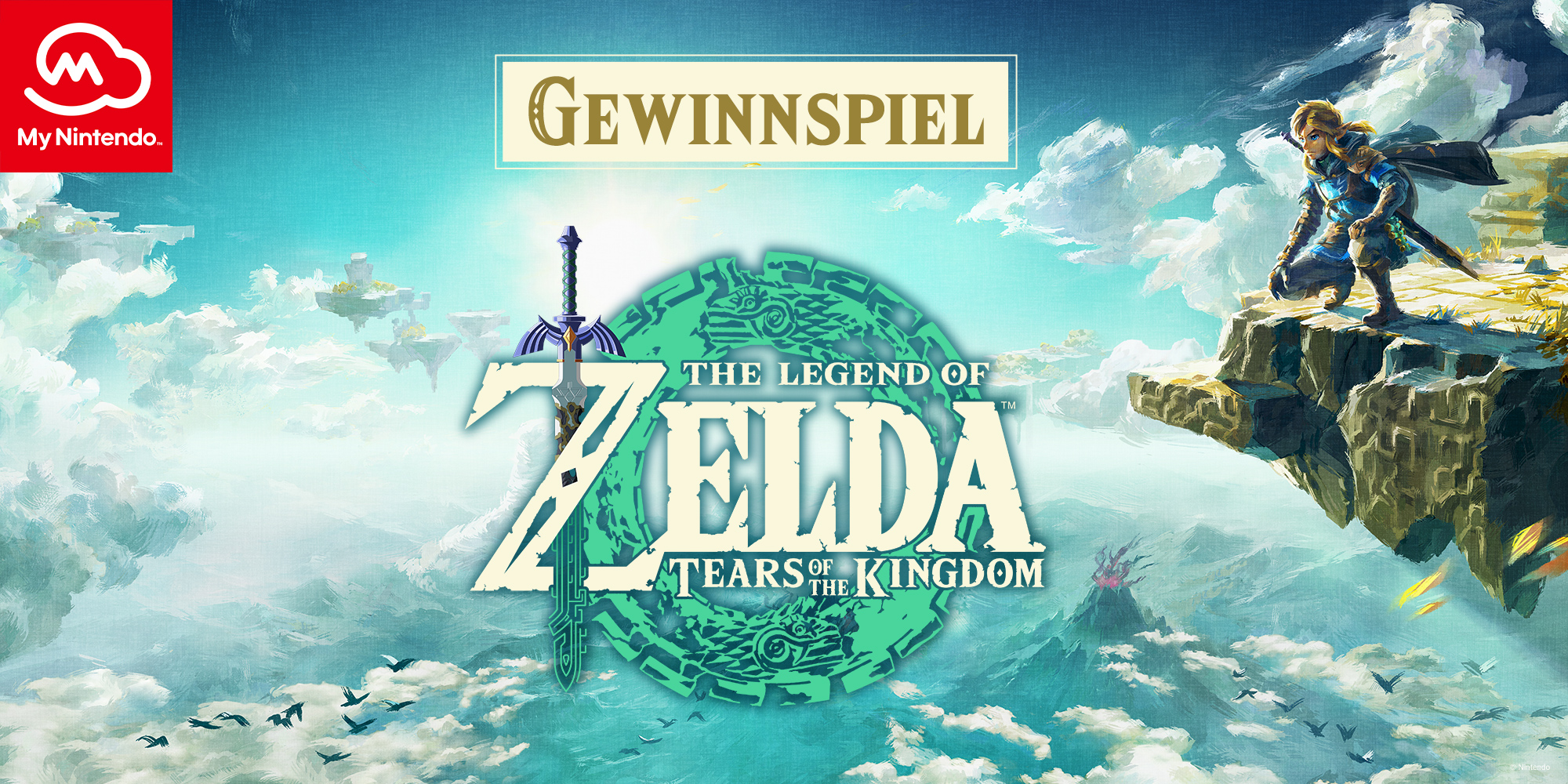 Erhalte die Chance auf ein Fan-Paket im My Nintendo-Gewinnspiel zu The Legend of Zelda: Tears of the Kingdom!