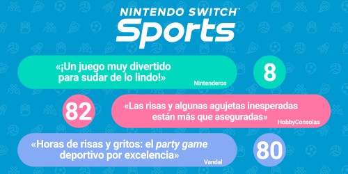 Descubre las reseñas de Nintendo Switch Sports