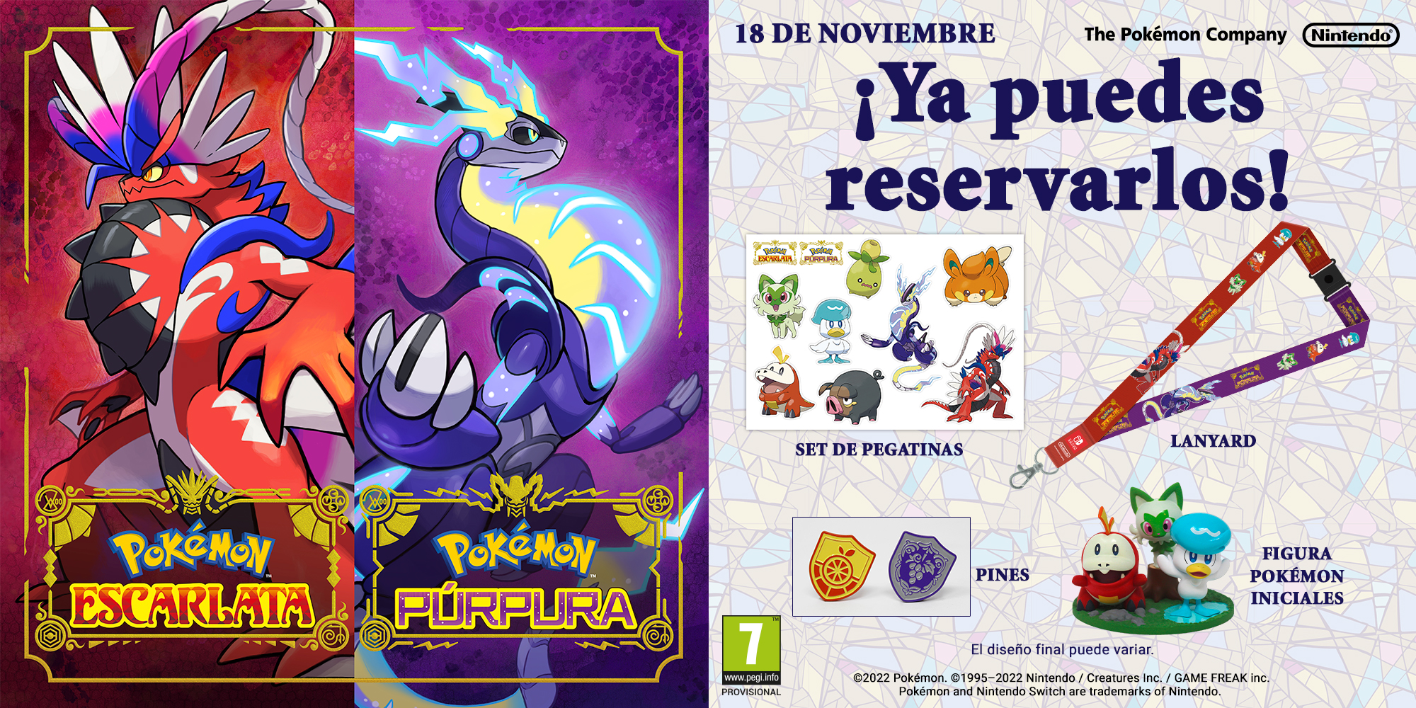 Ya puedes reservar Pokémon Escarlata y Pokémon Púrpura!, Noticias
