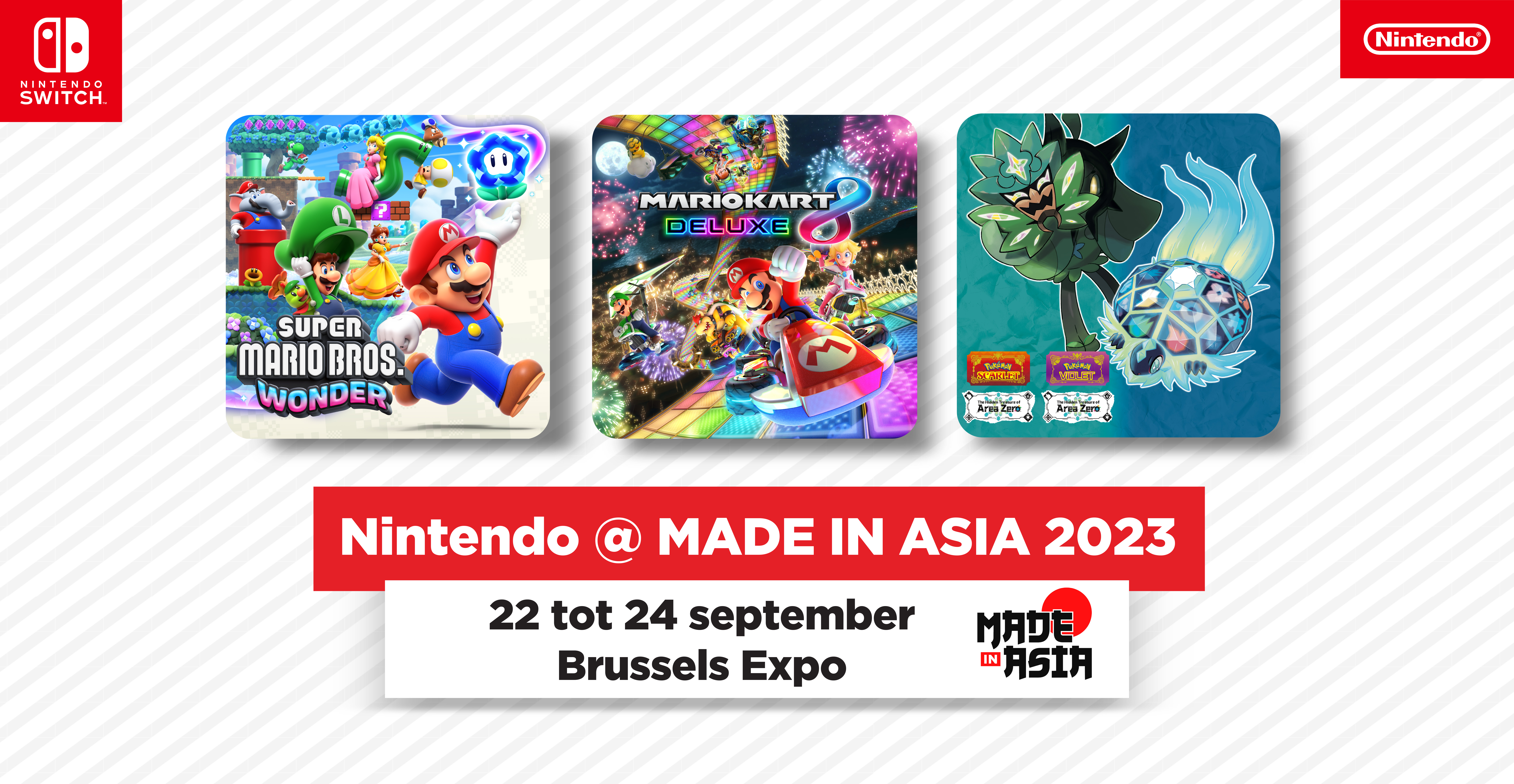 Visitez le stand Nintendo à Made in Asia !
