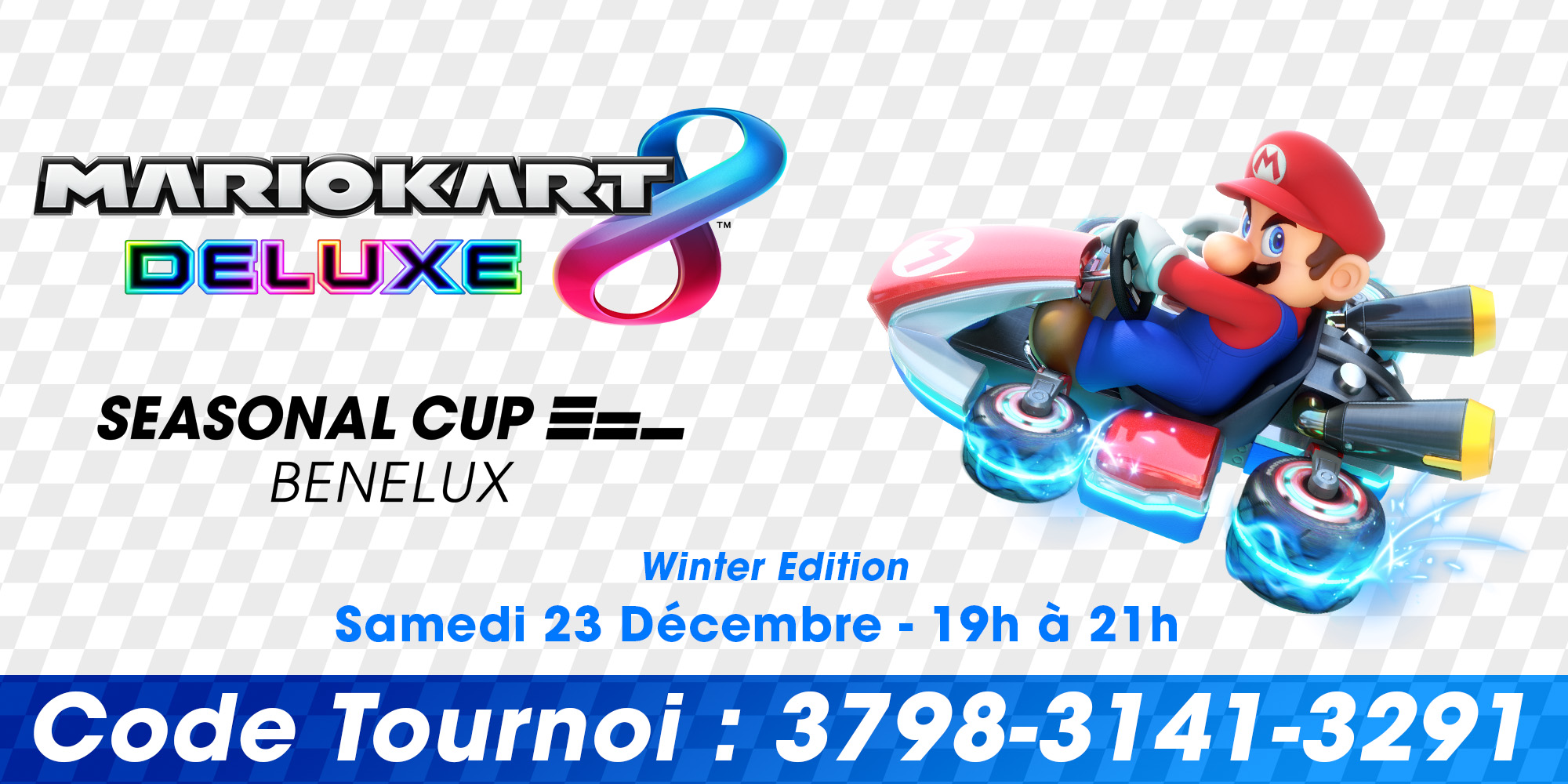 Winter Edition de la Mario Kart 8 Deluxe Seasonal Cup Benelux 2023 !