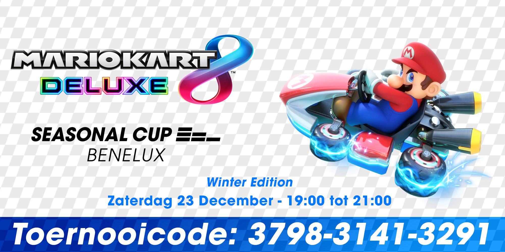 Winter Edition van de Mario Kart 8 Deluxe Seasonal Cup Benelux 2023!