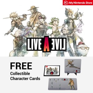 Pre-order LIVE A LIVE on My Nintendo Store and receive free Collectable Character Cards!