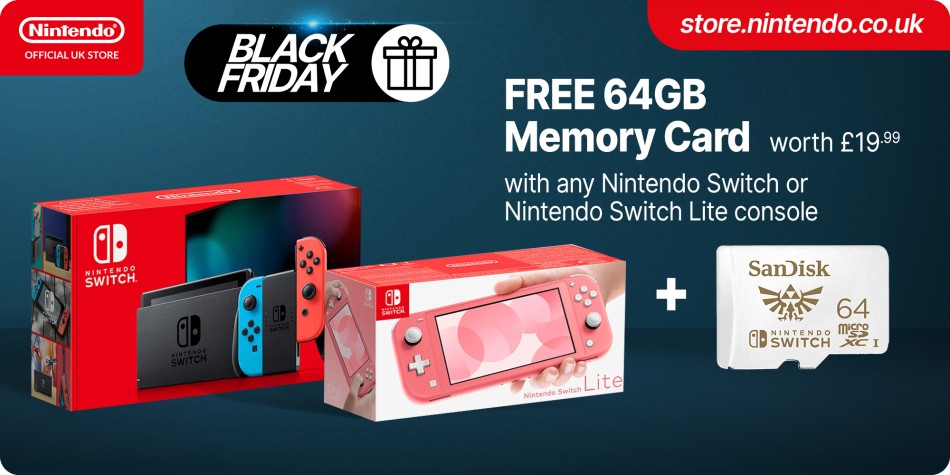 Black Friday has arrived at the Nintendo Official UK Store!, News