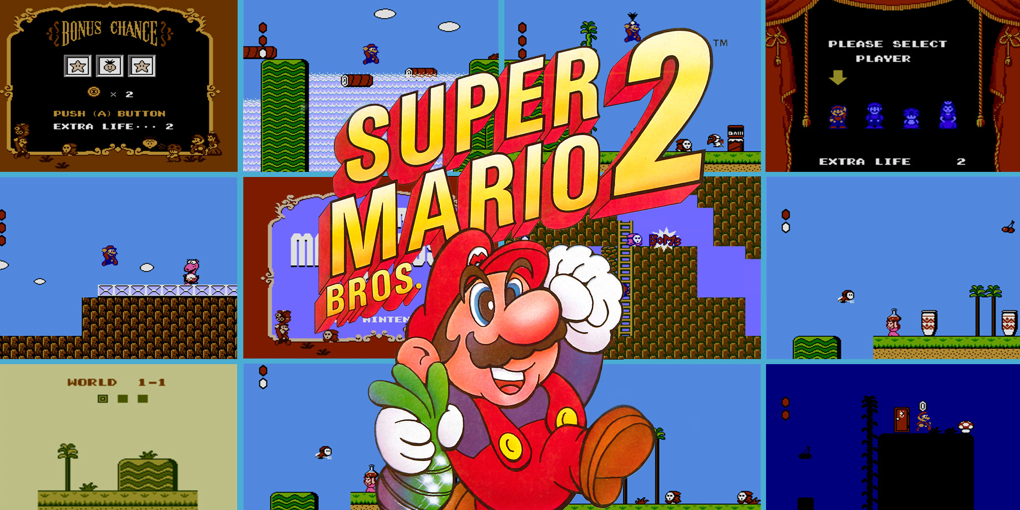 Mario Bros. 2 | NES Juegos | Nintendo