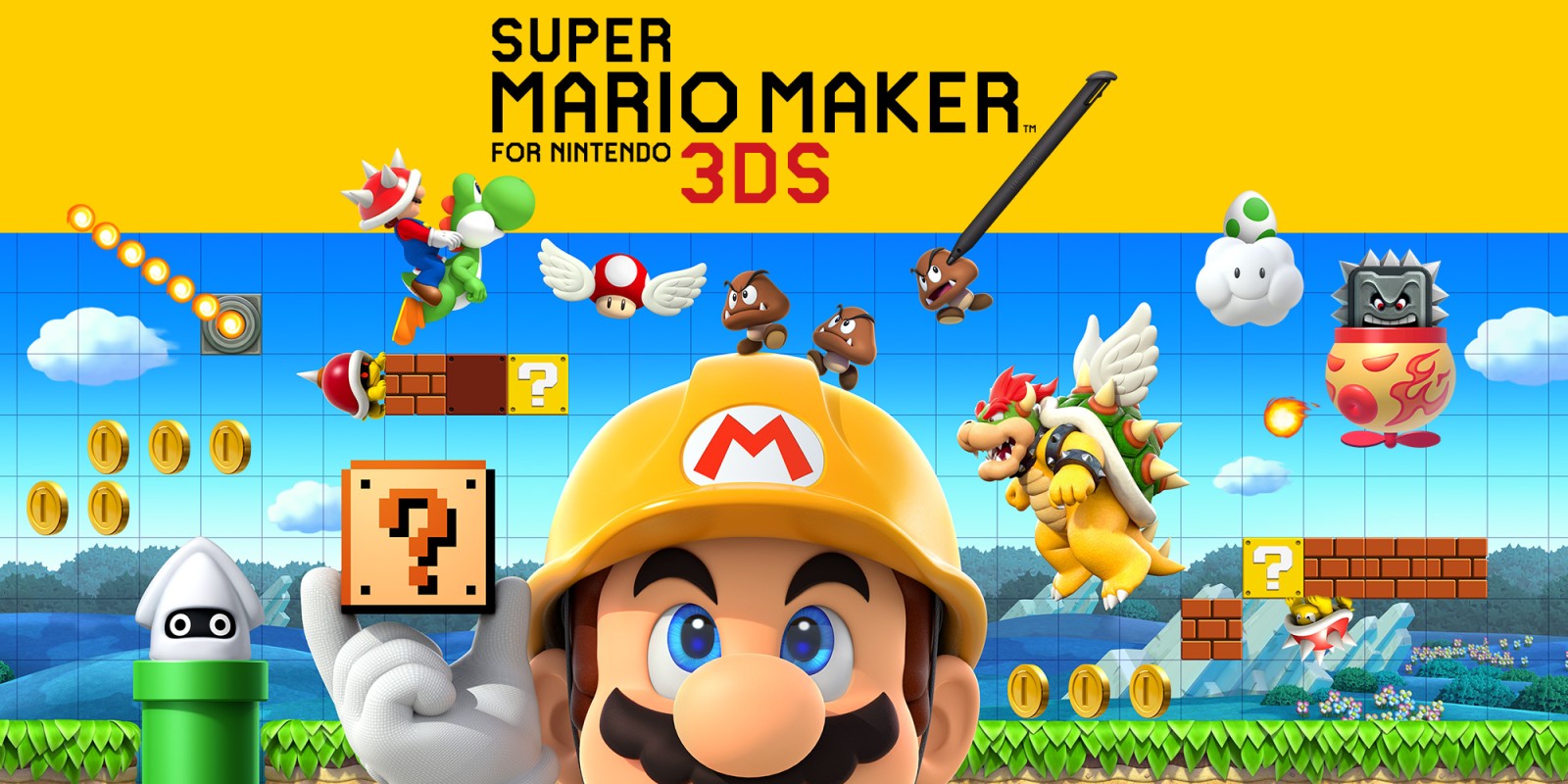 Charlotte Bronte Seraph Emuler Super Mario Maker for Nintendo 3DS | Nintendo 3DS games | Games | Nintendo