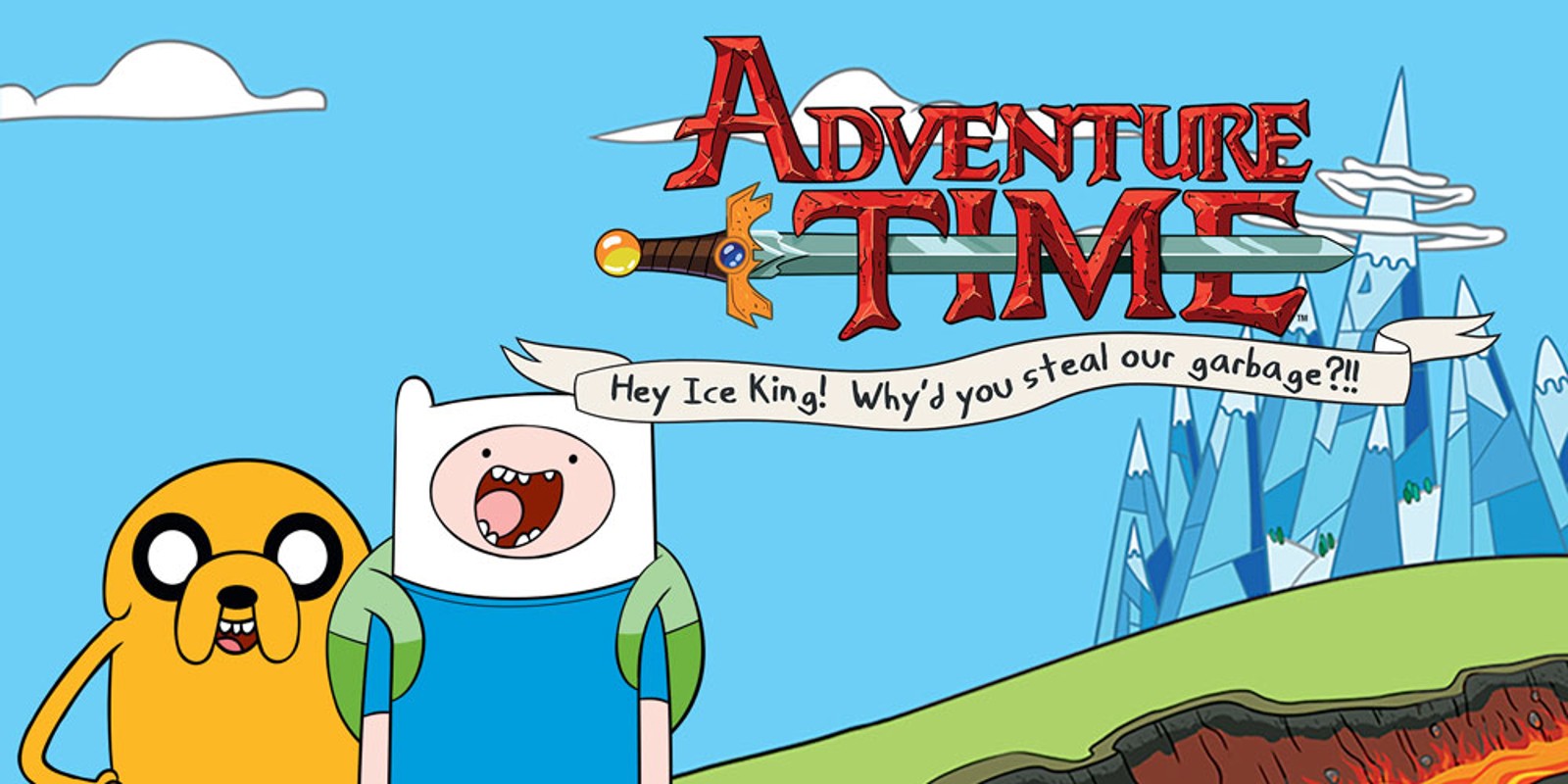 Adventure Time: Hey Ice King! Why'd you steal our garbage?!!