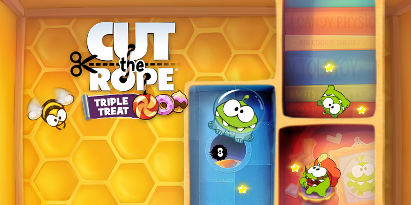 Cut the Rope®: Triple Treat, Nintendo 3DS games, Games