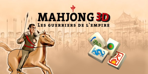 Mahjong 3D – Les guerriers de l'empire