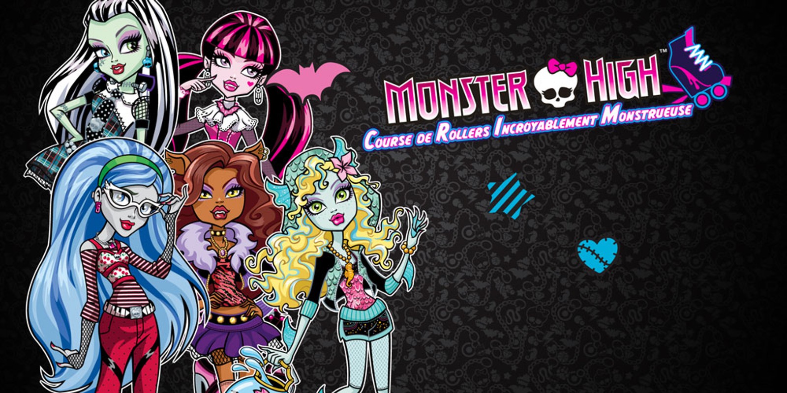 Monster High Course de Rollers Incroyablement Monstrueuse
