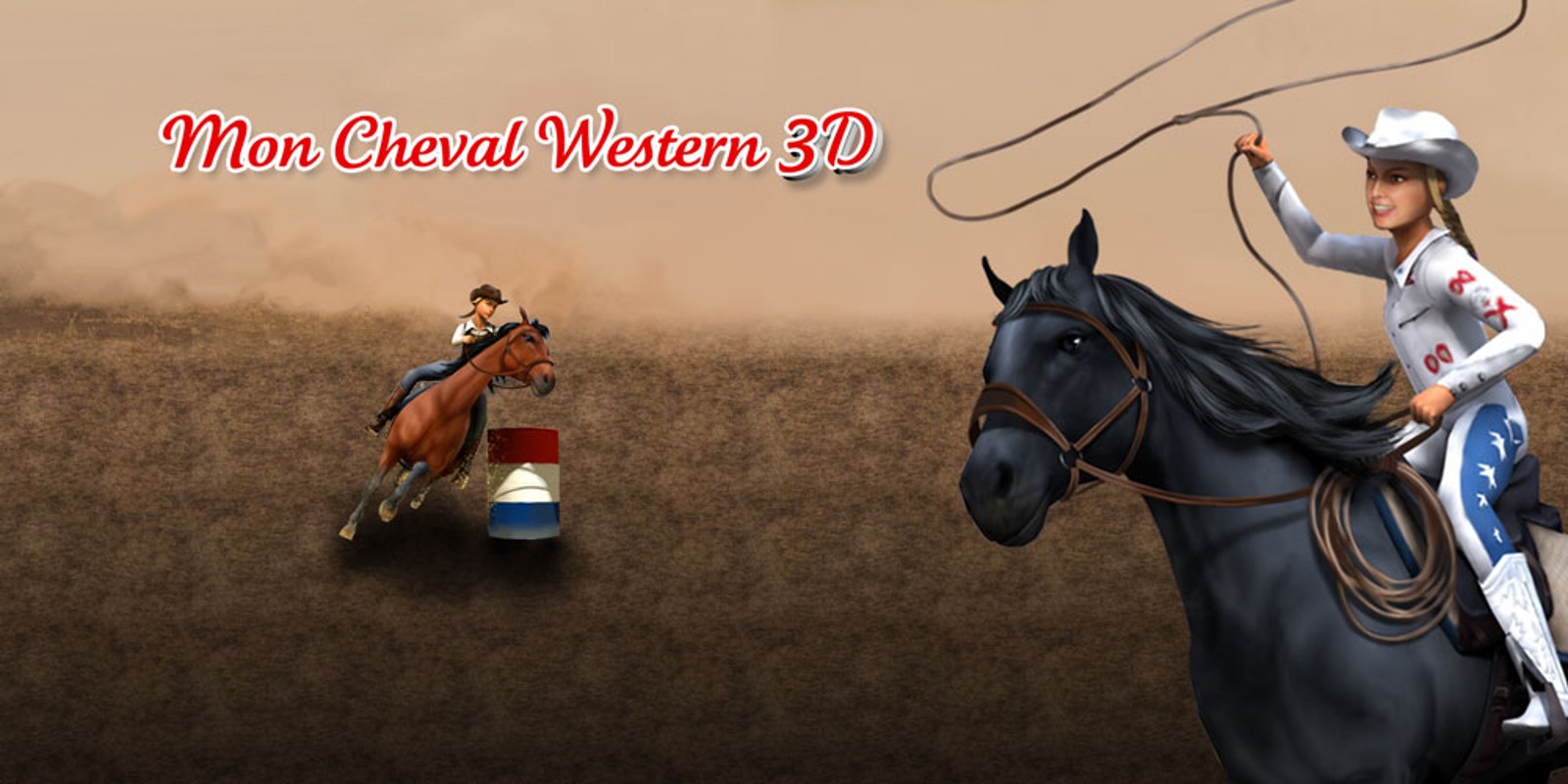 Mon Cheval Western 3D