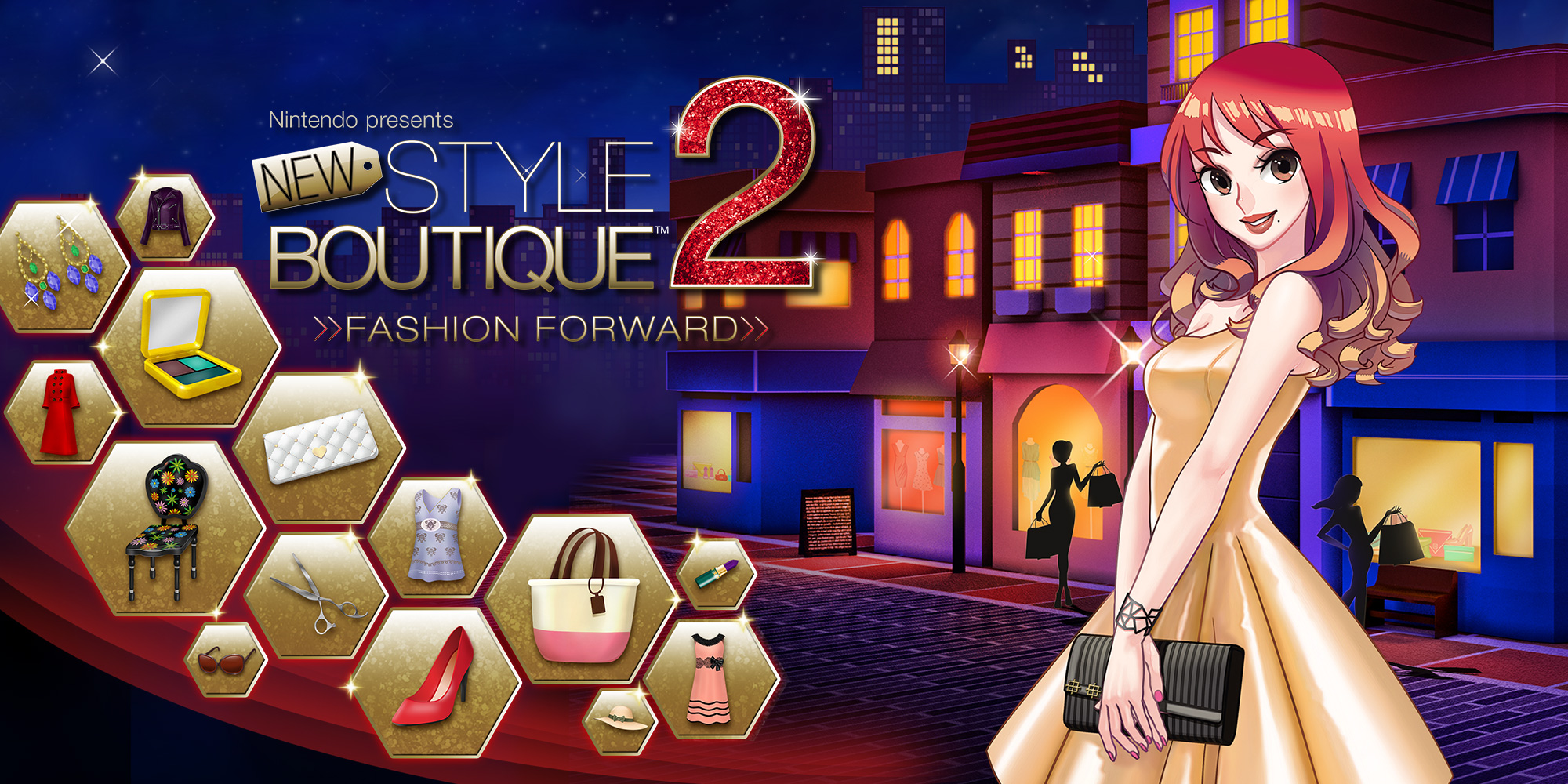 Станьте звездой высокой моды в игре Nintendo presents: New Style Boutique 2...
