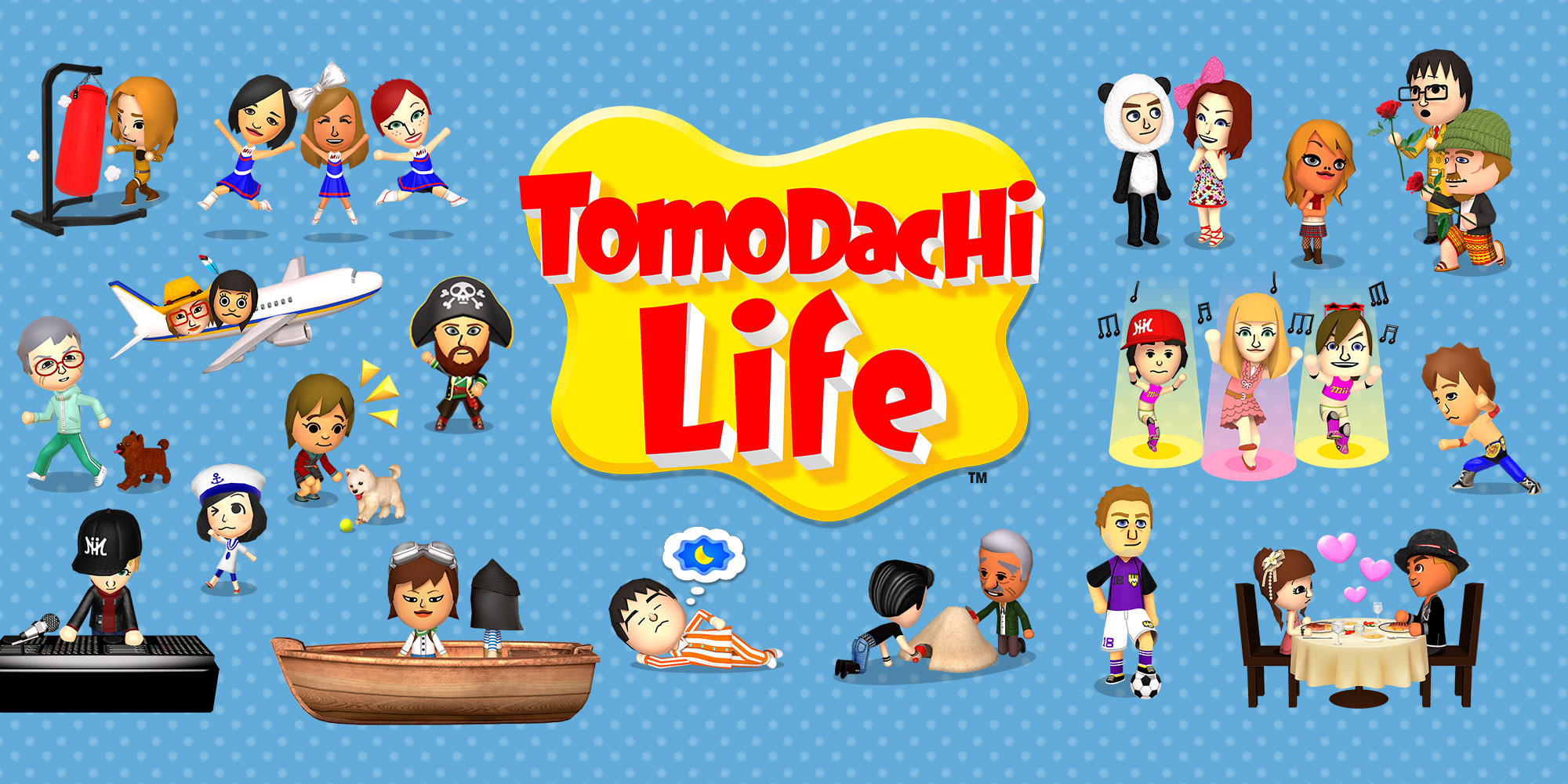 Tomodachi Life, Jogos para a Nintendo 3DS, Jogos