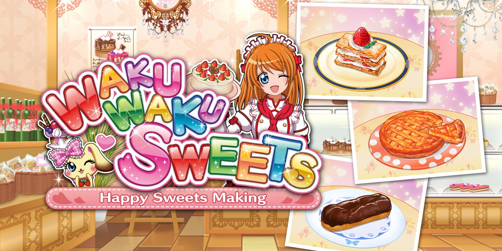 WAKU WAKU SWEETS: Happy Sweets Making