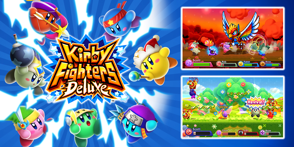 Kirby Fighters Deluxe | Nintendo 3DS download software | Games | Nintendo