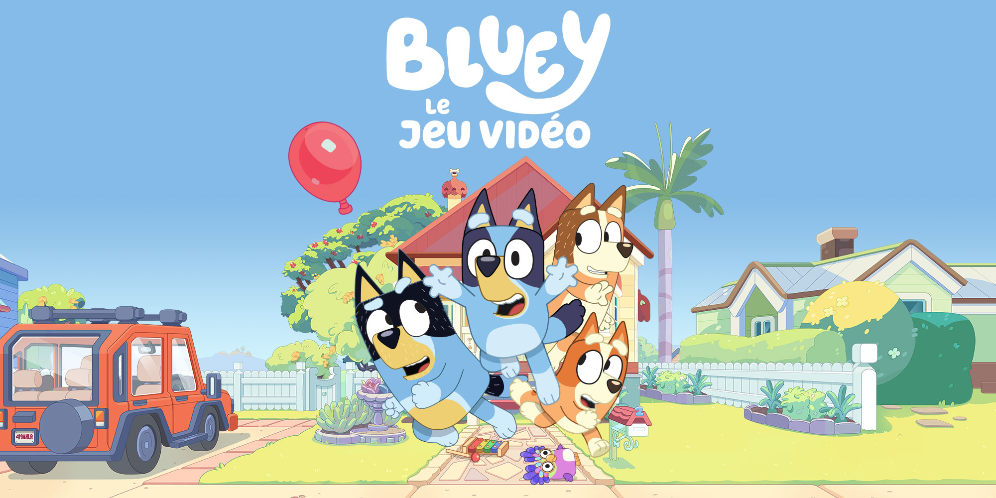 Bluey - Jouer dans la maison de Bluey et Bingo 