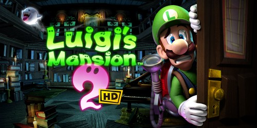 Luigi's Mansion 2 HD switch box art