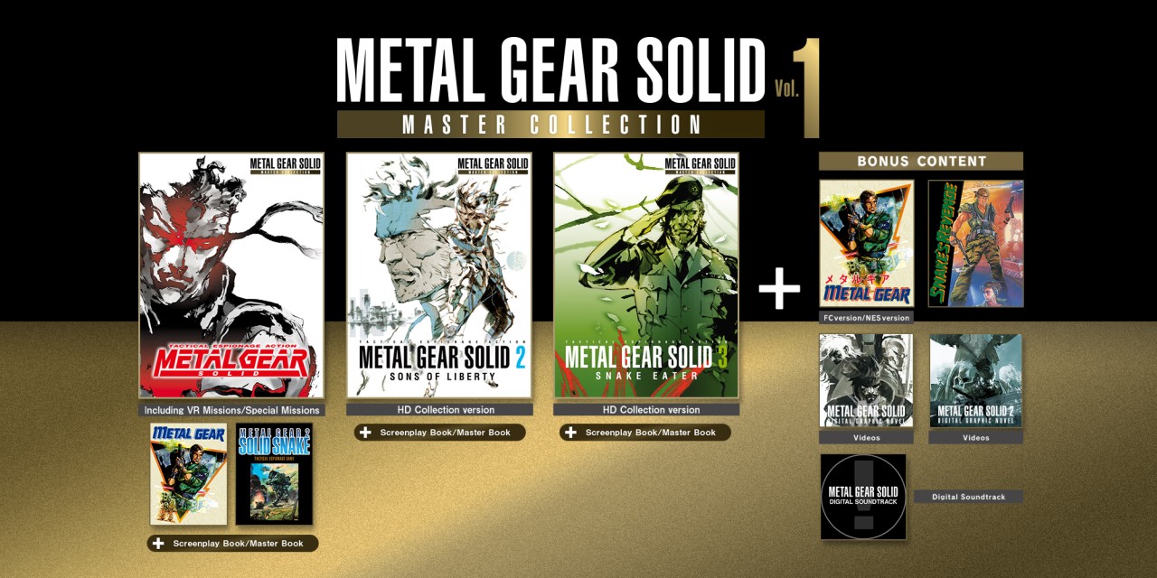 METAL GEAR SOLID: MASTER COLLECTION Vol.1 | Nintendo Switch-games ...