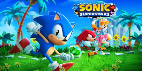 Sonic Superstars switch box art