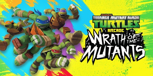 Teenage Mutant Ninja Turtles Arcade: Wrath of the Mutants switch box art