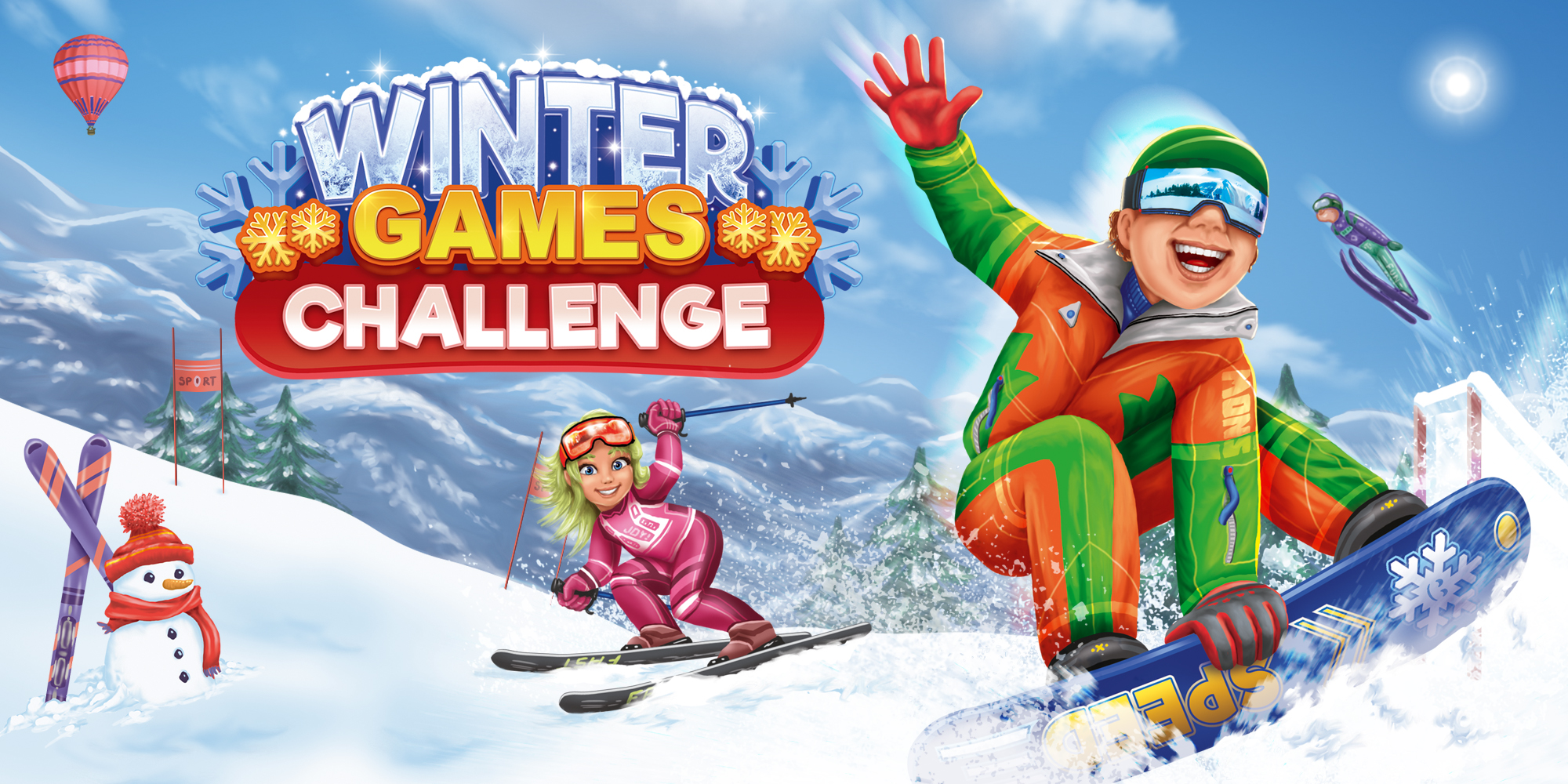 Winter Games Challenge | Nintendo Switch games | Games | Nintendo