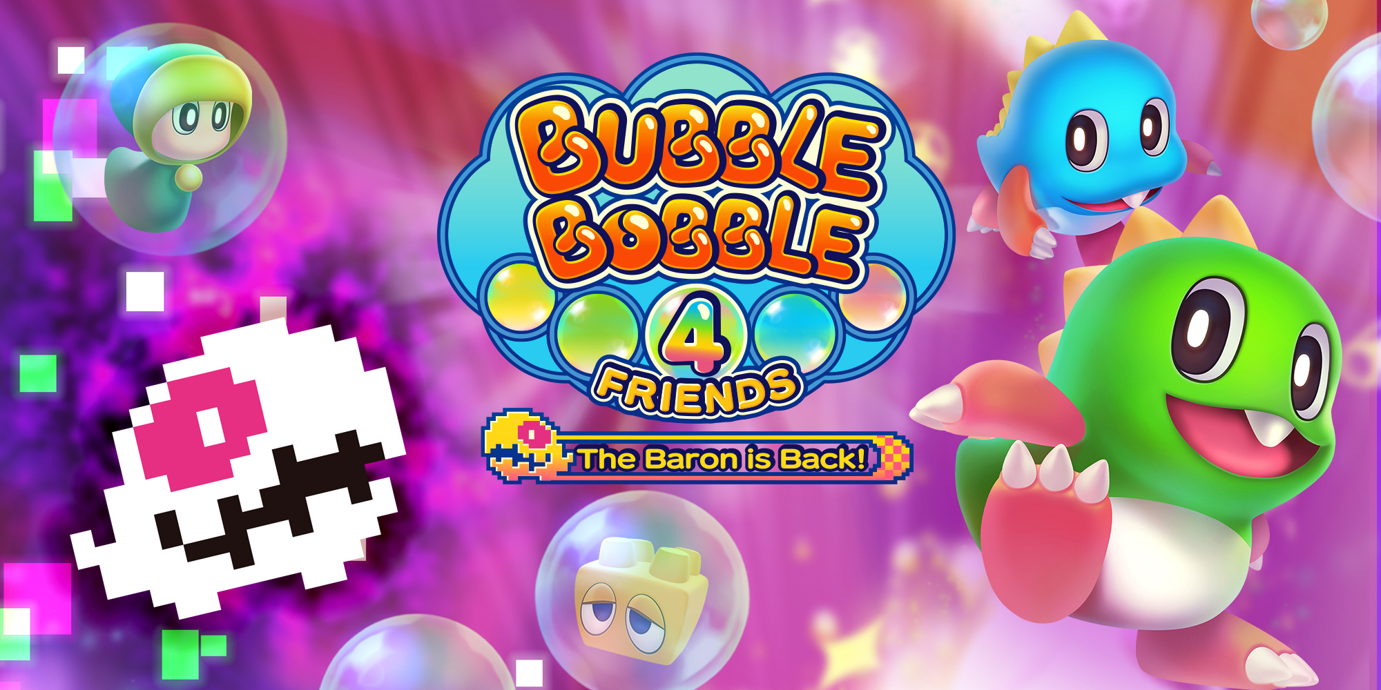 Bubble Bobble 4 Friends: diversão, desafio e muitas, muitas bolhas! –  Conquista