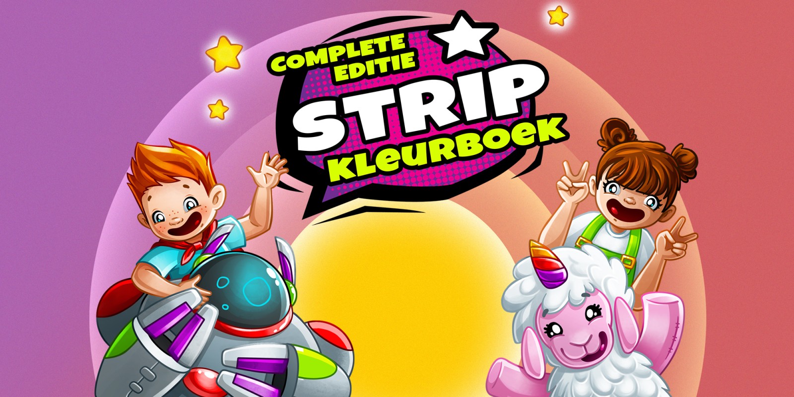 Strip Kleurboek - Complete Editie