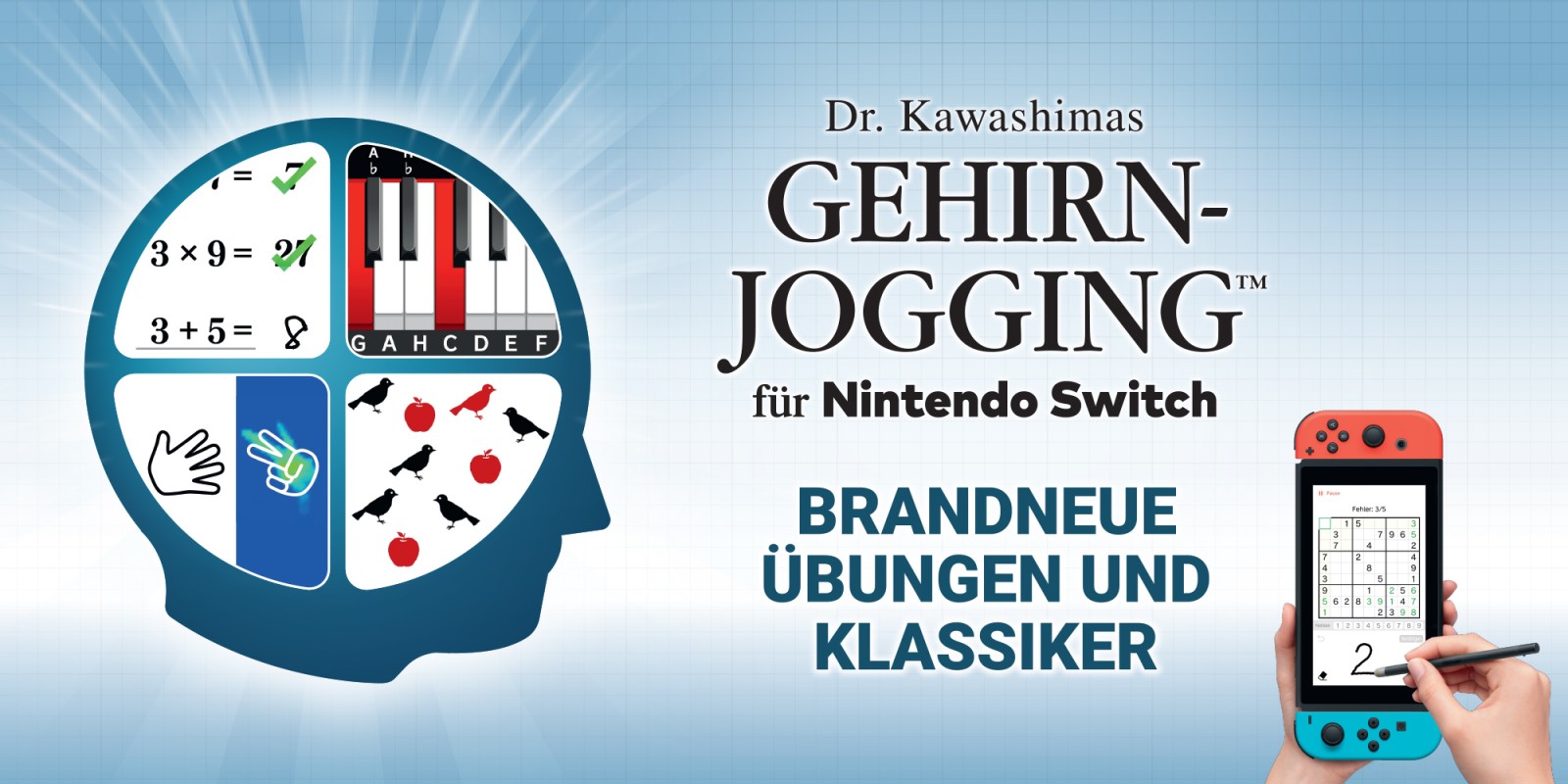 Dr. Kawashimas Gehirn-Jogging für Nintendo Switch