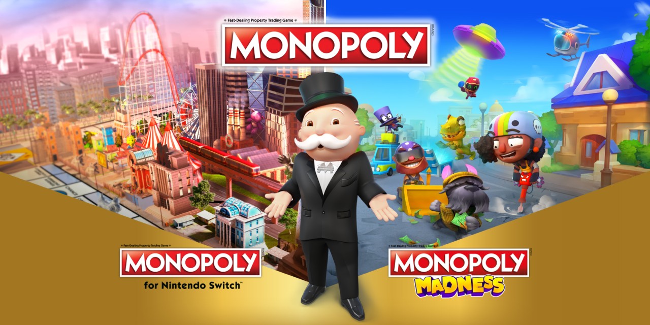astronomie Uitdaging sap MONOPOLY for Nintendo Switch™ + MONOPOLY Madness | Nintendo Switch | Games  | Nintendo