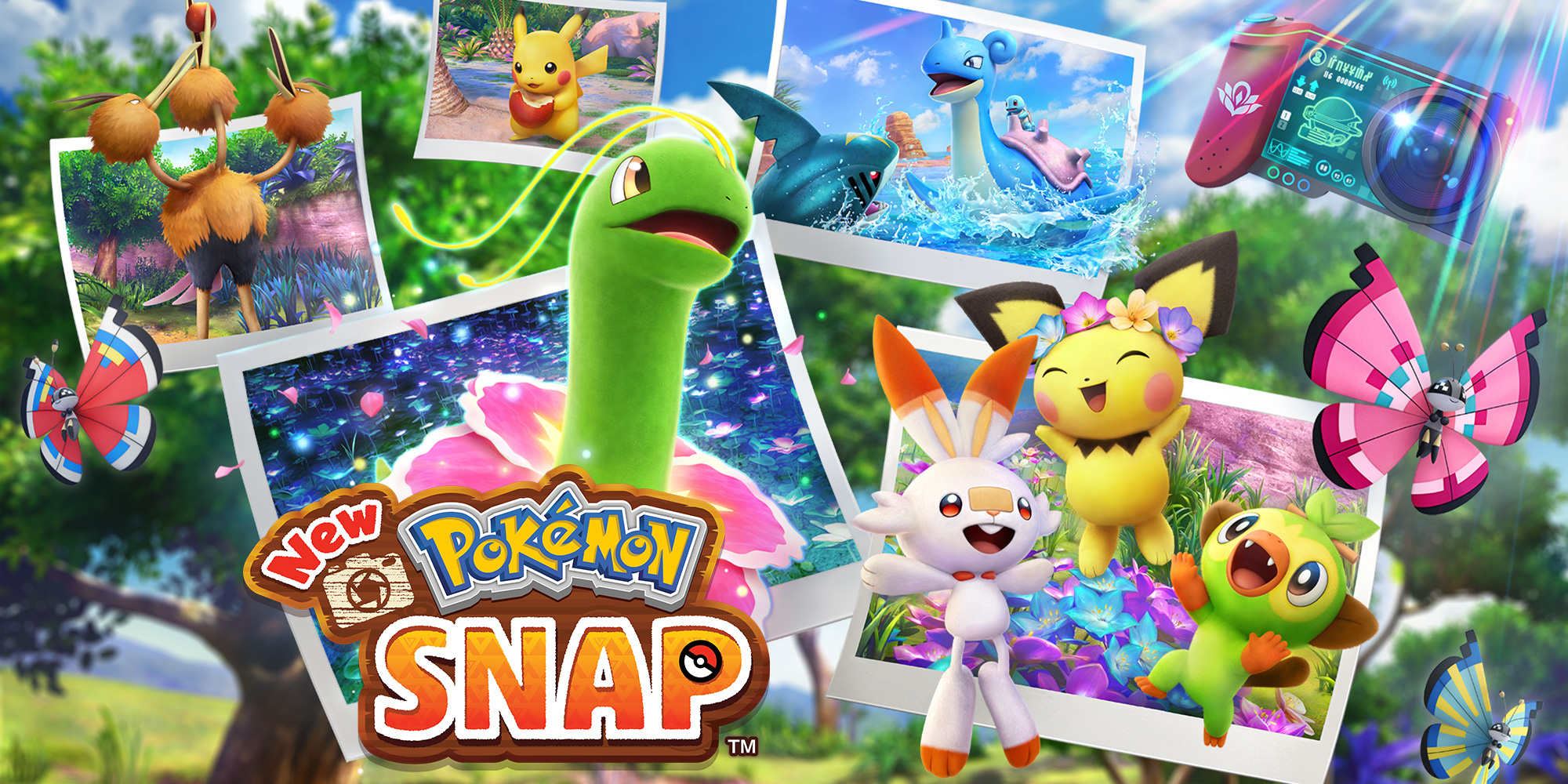 В New Pokémon Snap появились новые покемоны и новые области