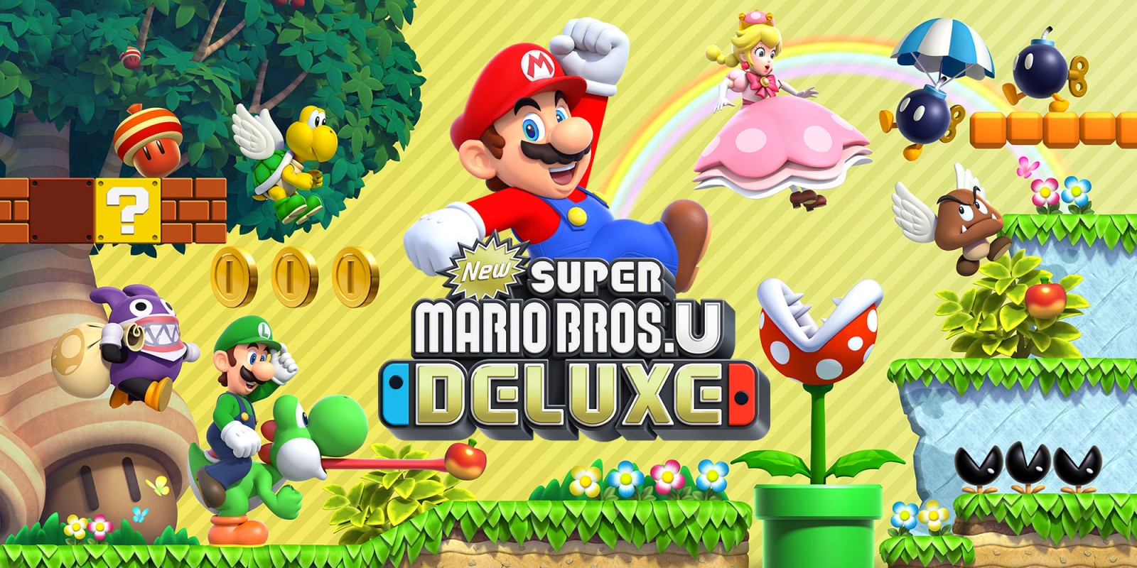 New Super Mario Bros. U Deluxe, Jogos para a Nintendo Switch, Jogos