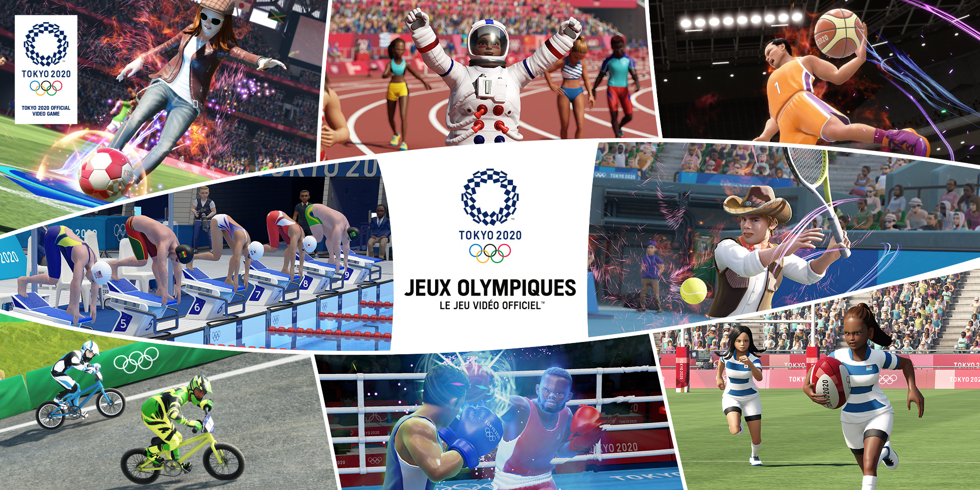 Jeux Olympiques de Tokyo 2020 – le jeu vidéo officiel™, Jeux Nintendo  Switch, Jeux
