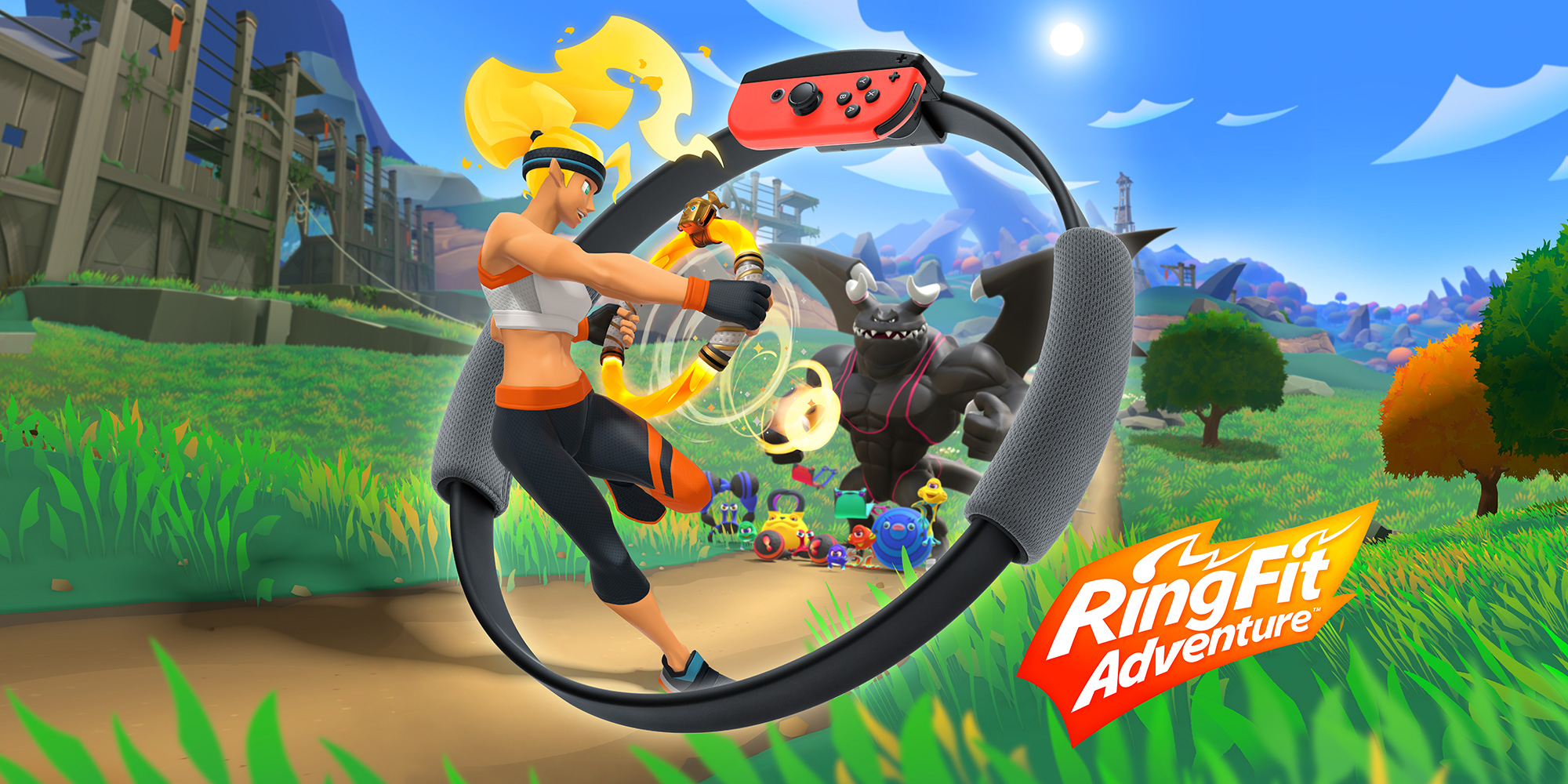 Ring Fit Adventure - Game Vận Động Nintendo Switch