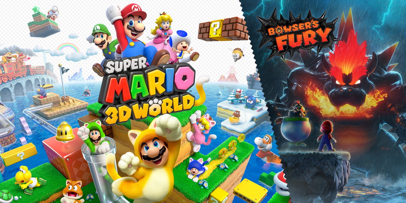 Super Mario 3d Land Super Mario 3D World + Bowser's Fury | Nintendo Switch games | Games |  Nintendo