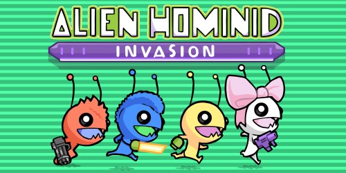 Alien Hominid Invasion switch box art