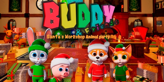 Acheter Buddy & Friends: Santa's Workshop Animal Party sur l'eShop Nintendo Switch