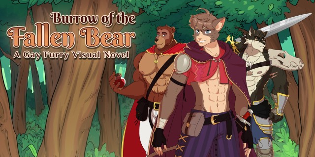 Image de Burrow of the Fallen Bear: A Gay Furry Visual Novel