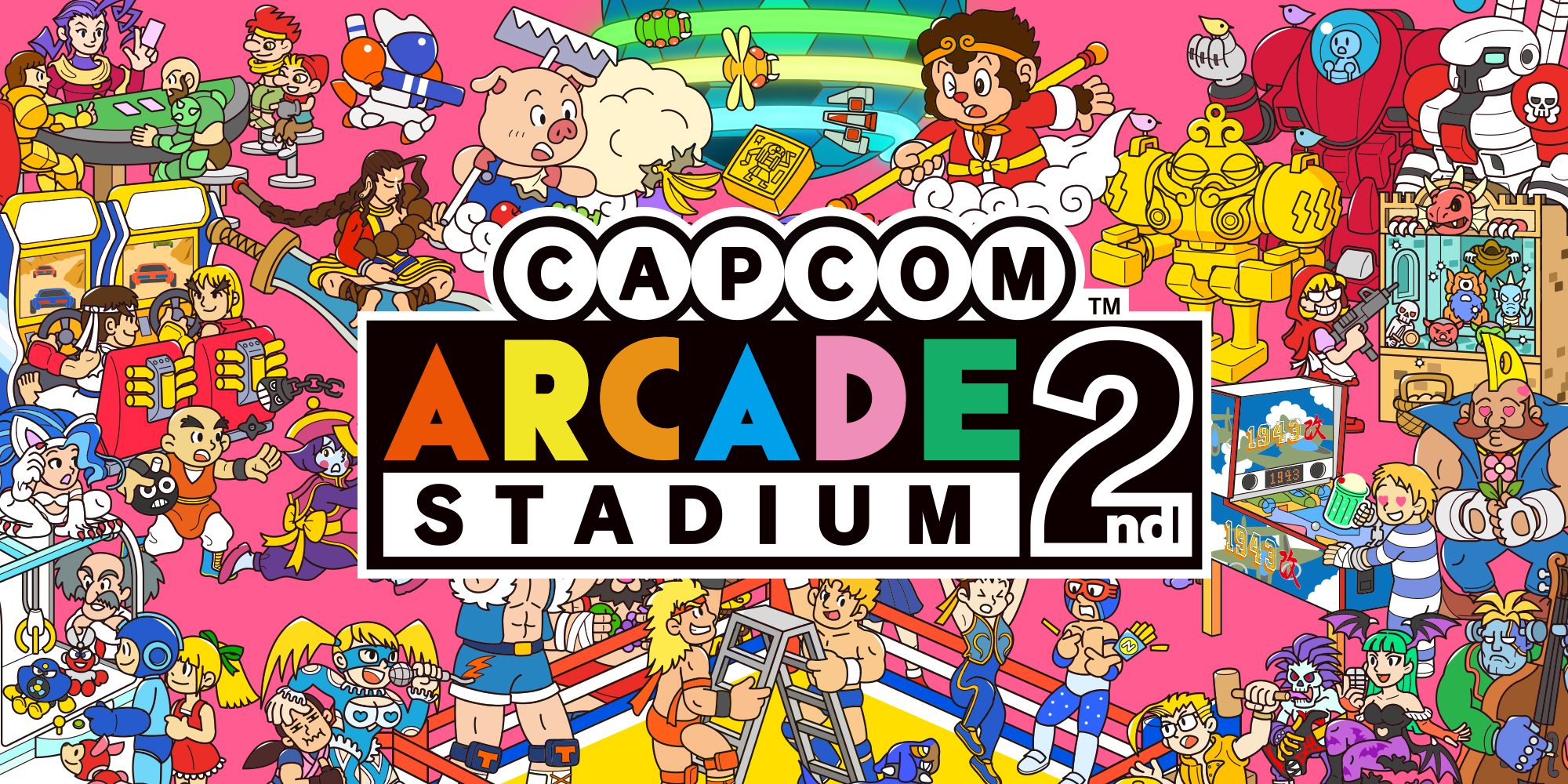 Capcom Arcade Stadium, Aplicações de download da Nintendo Switch, Jogos